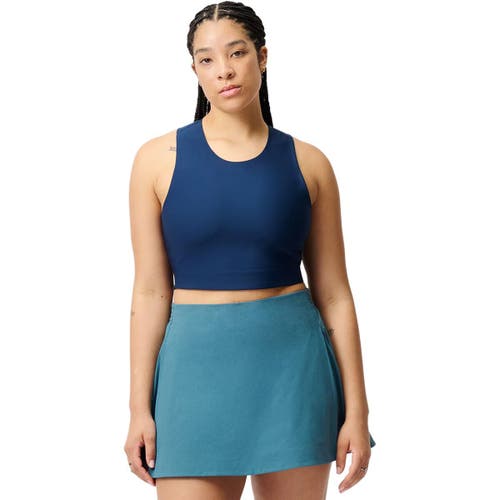 Hikerkind Performance Base Tank Top In Blue