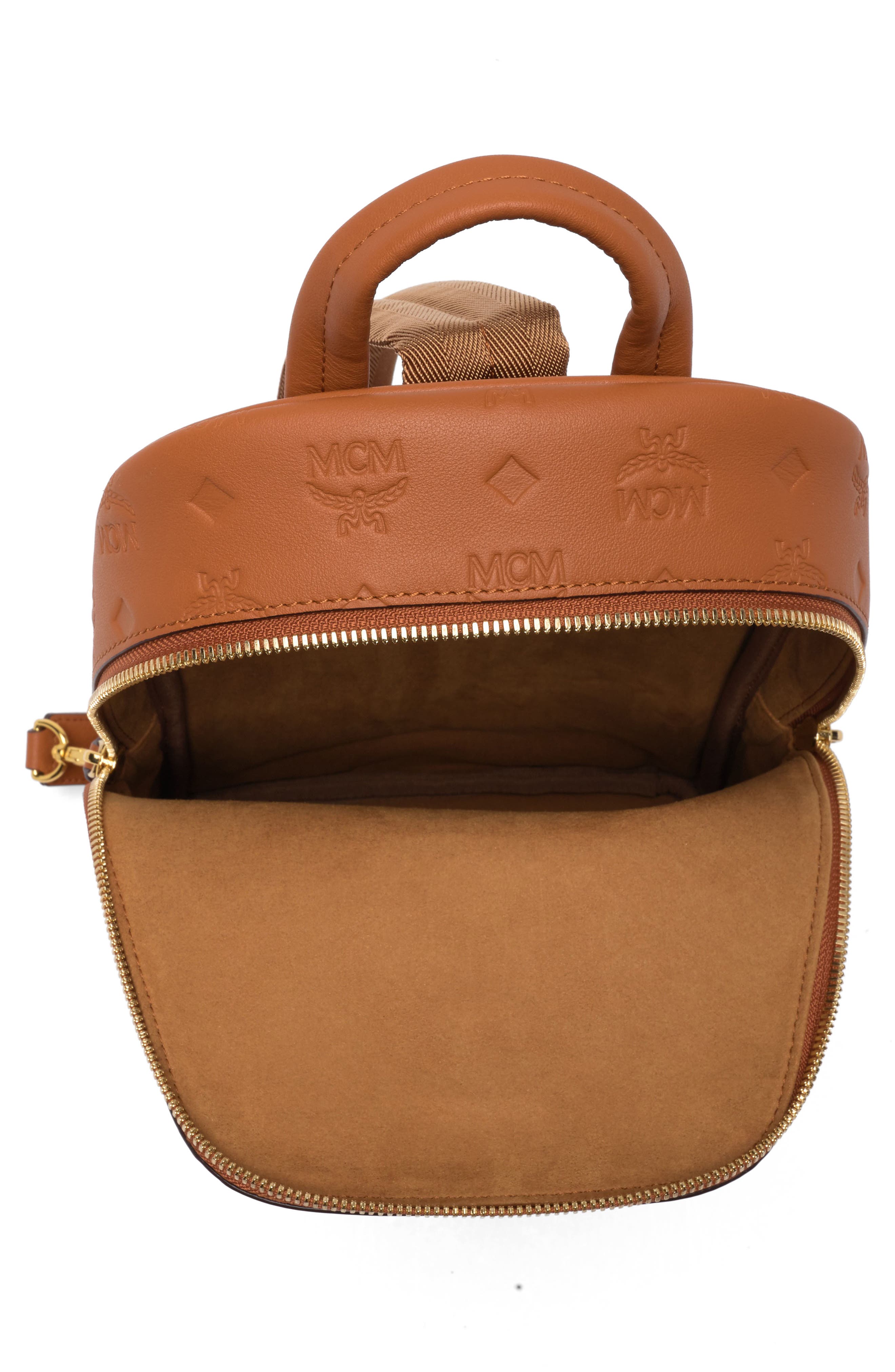 MCM Small Aren Sling Bag, Alternate, color, 