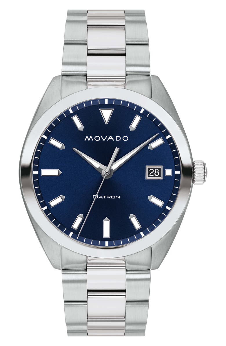 Movado Heritage Bracelet Watch, 39mm, Main, color, 