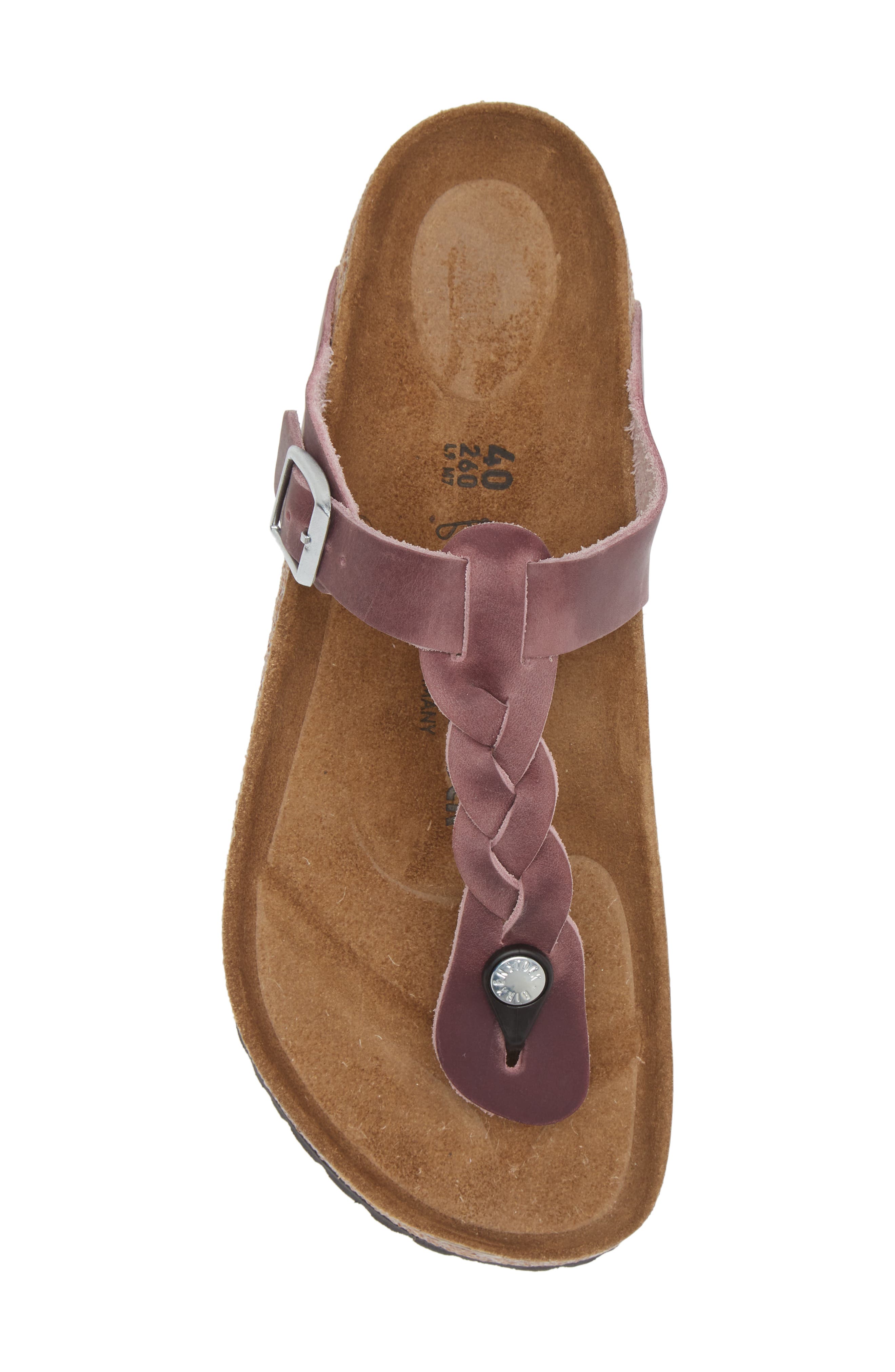 Gizeh Braided Slide Sandal, Alternate, color, LAVENDER