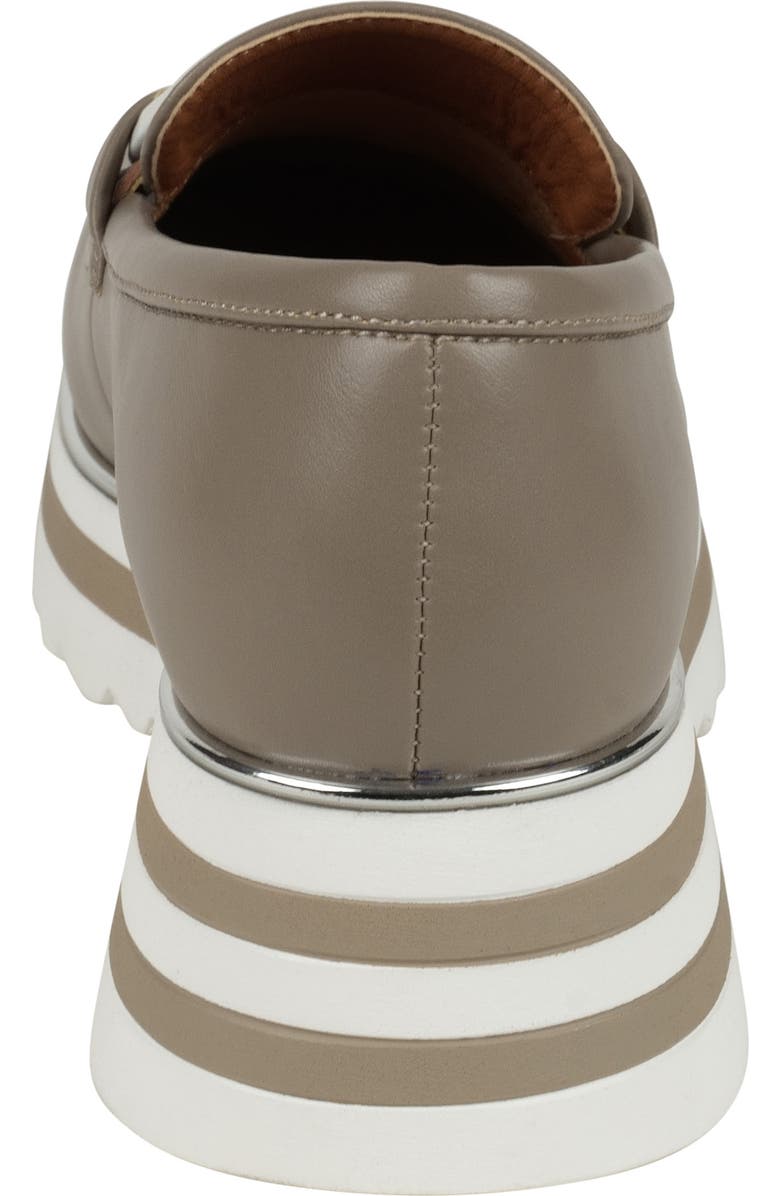 GOOD CHOICE NEW YORK Geneva Platform Loafer, Alternate, color, Taupe