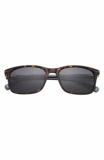 56mm Polarized Rectangular Sunglasses