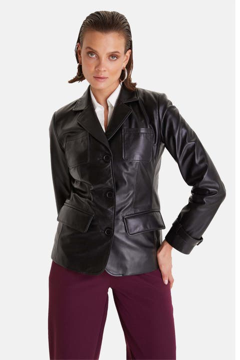 Rosalind Leather Jacket