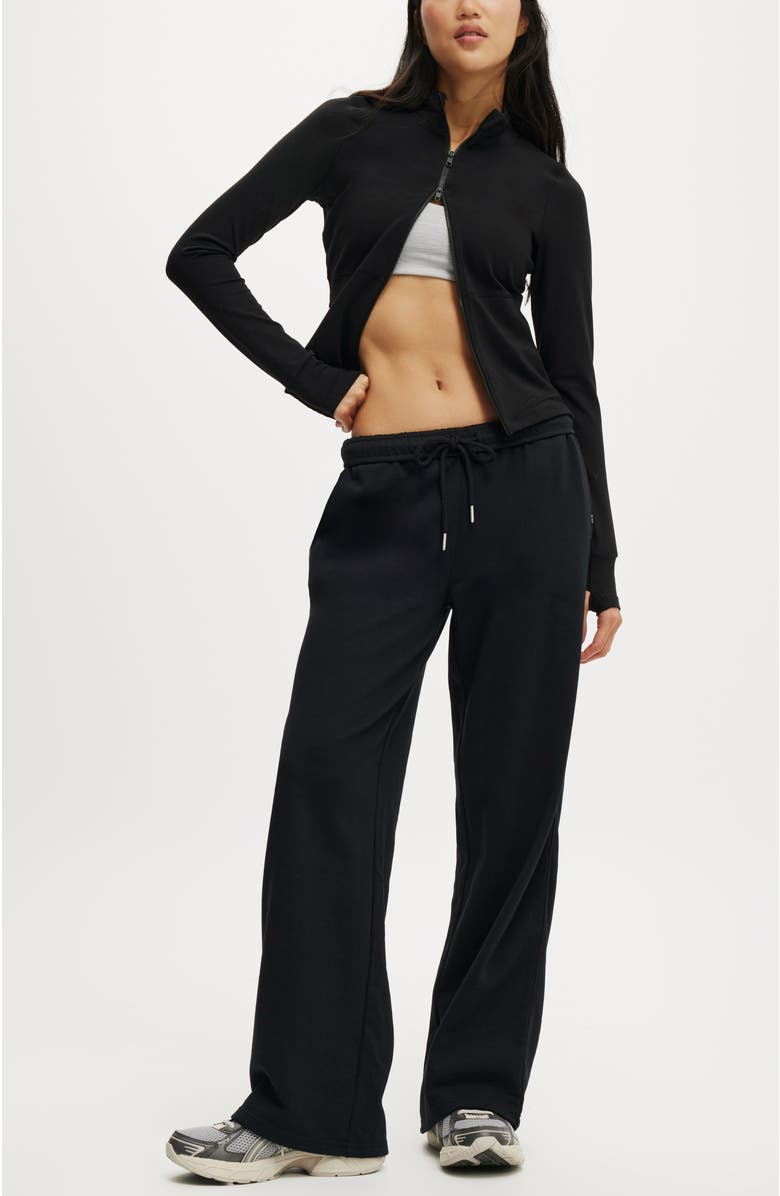 COTTON ON BODY Women's Active Lightweight Fleece Straight Leg Sweatpant, Alternate, color, 