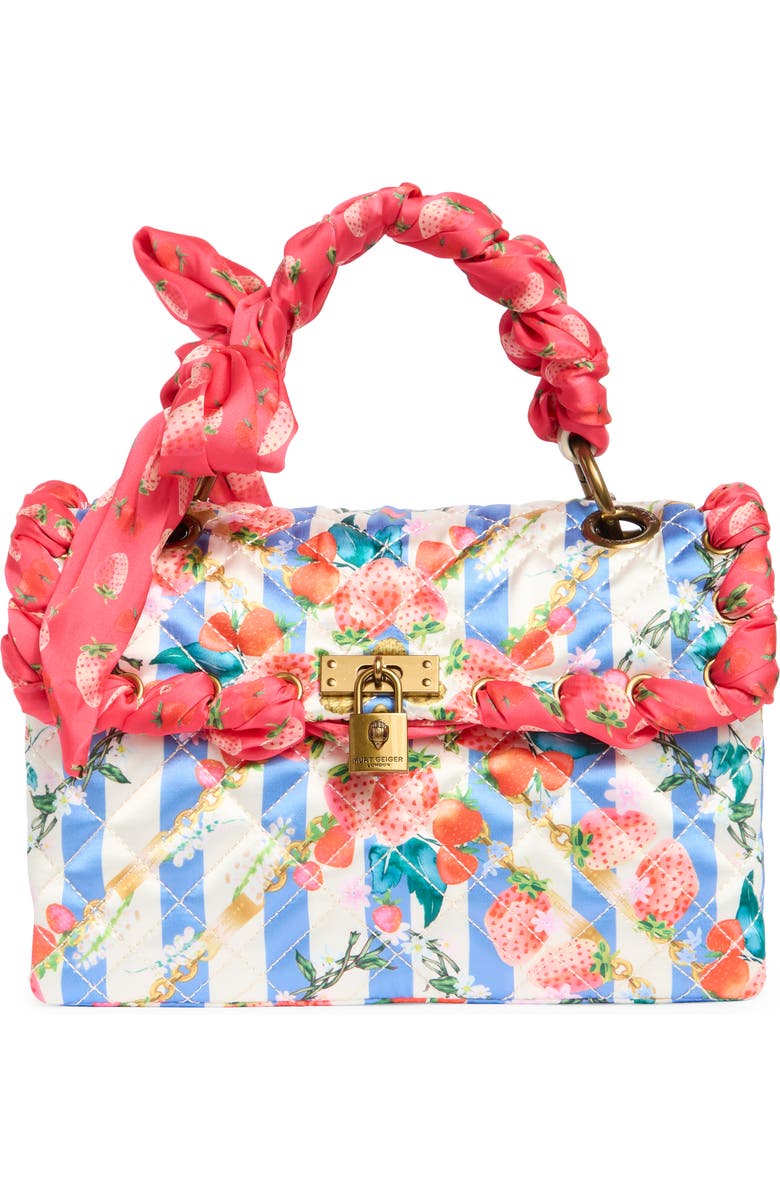 Kurt Geiger London Brixton Scarf Shoulder Bag, Main, color, Open White