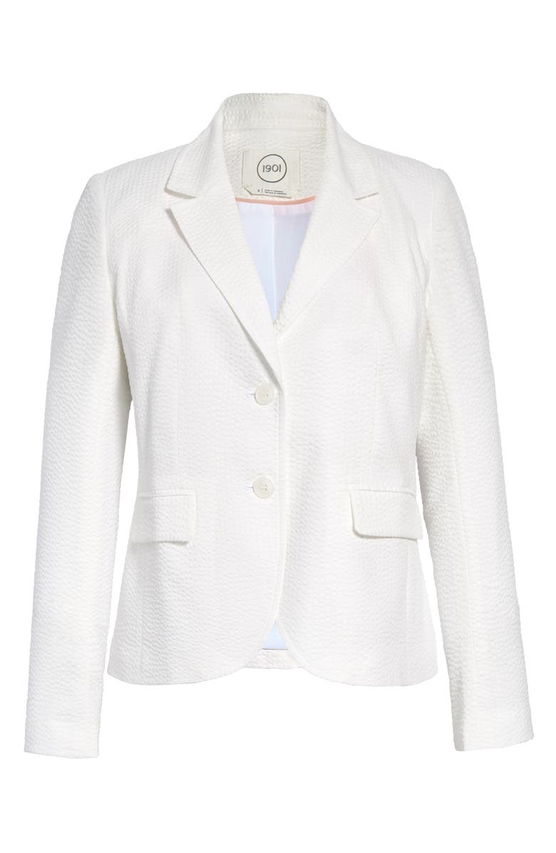 1901 Shrunken Seersucker Blazer, Main, color,