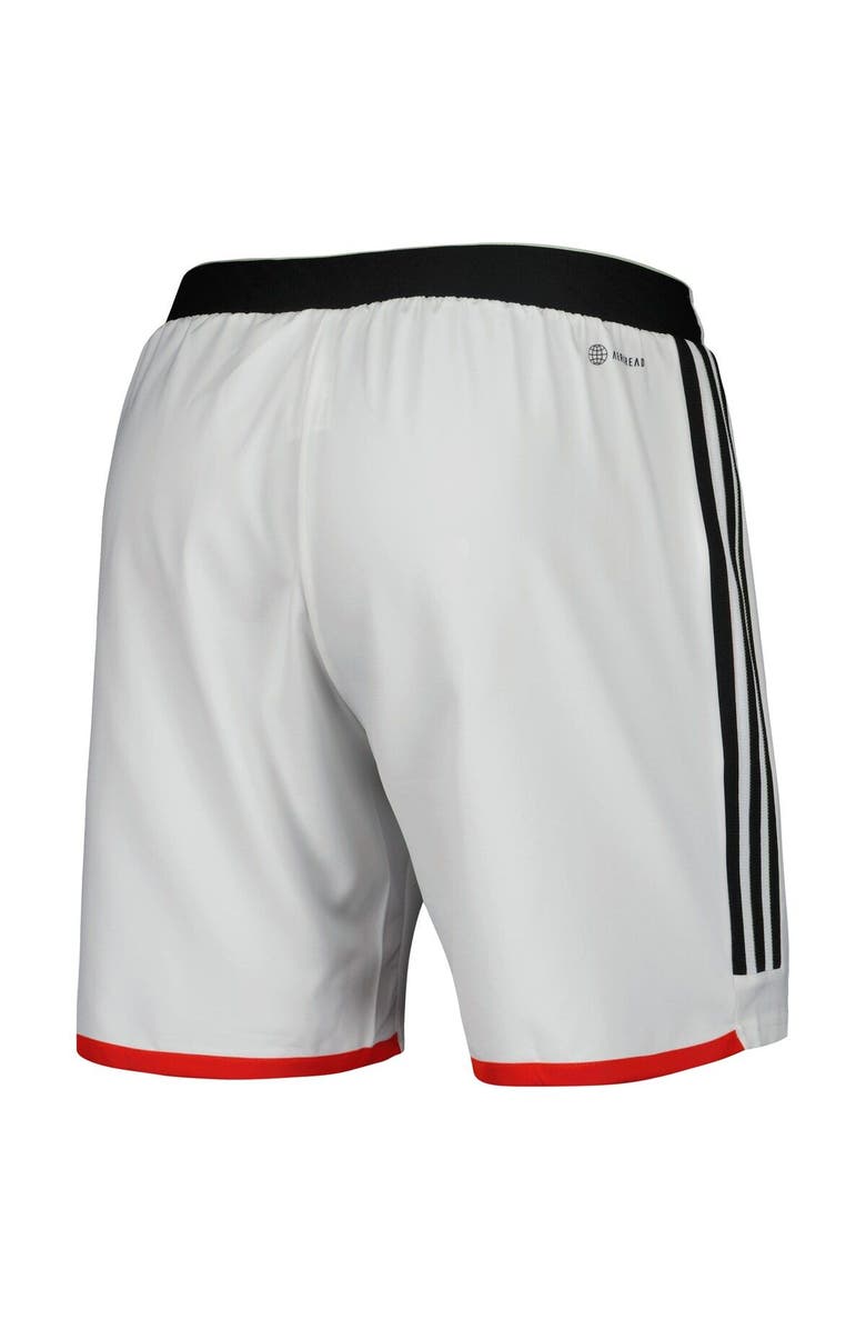 adidas Men's adidas White FC Dallas 2023 Away AEROREADY Authentic Shorts, Alternate, color, White