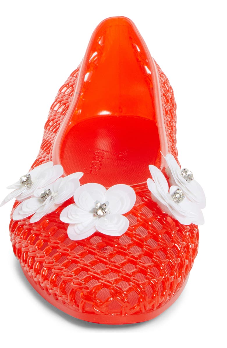 HEAVENLY JELLY Demi Jelly Ballet Flat, Alternate, color, Red