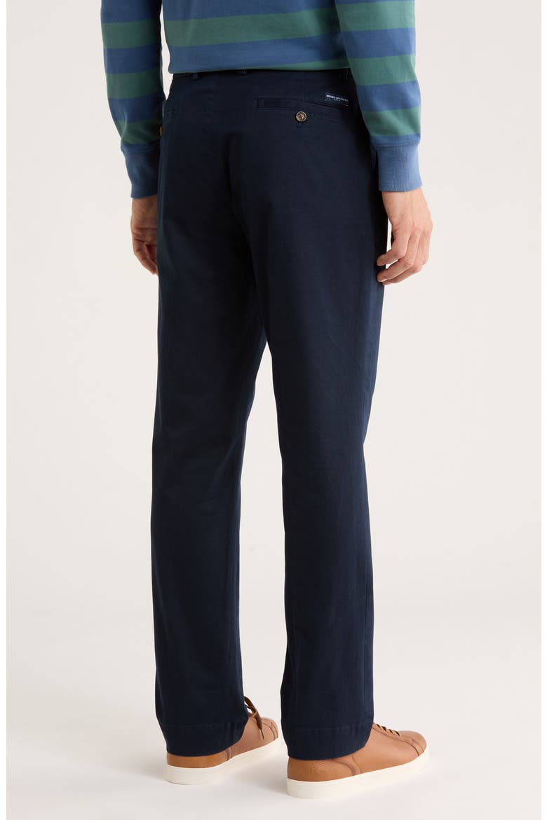 Stretch Cotton Pants, Alternate, color, NAVY