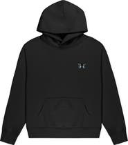 Dalix Butterfly Relaxed Midweight Fleece Pullover Hoodie