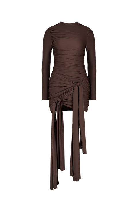 Sera Fitted Jersey Mini Dress