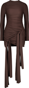 SAEMDI Sera Fitted Jersey Mini Dress