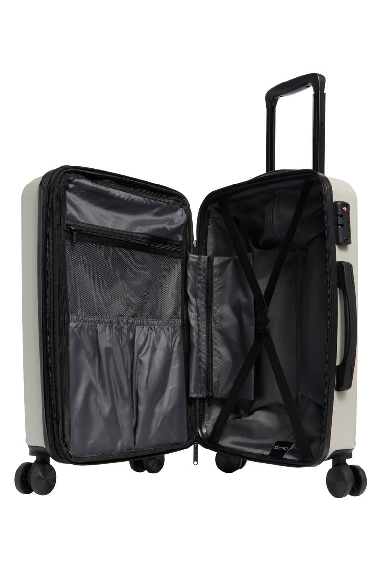 Lou 20-Inch Hardside Spinner Carry-On, Alternate, color, CREAM