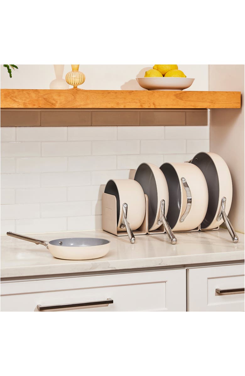 CARAWAY 8-Inch Ceramic Nonstick Fry Pan, Alternate, color, Gray