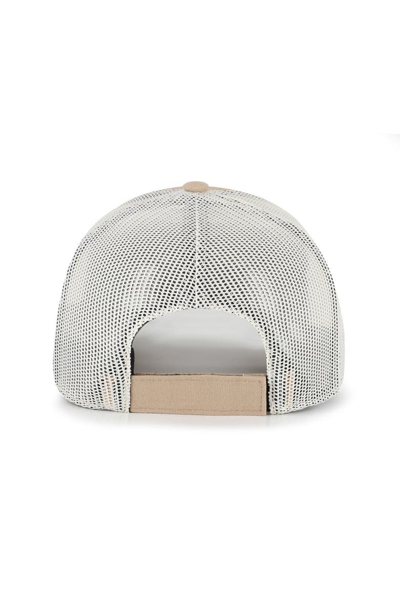 Men's '47 Khaki Kansas City Chiefs Bonehide Trucker Adjustable Hat, Alternate, color, Khaki