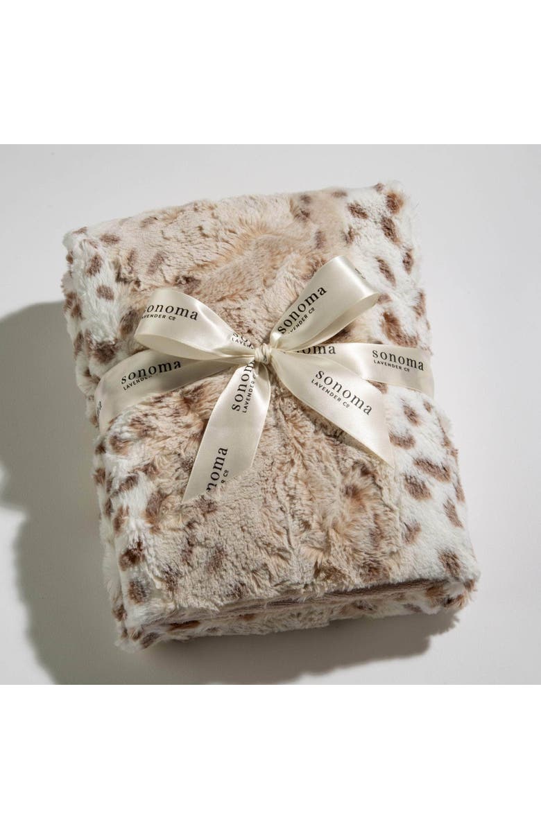 Sonoma Lavender Lavender Spa Blankie, Alternate, color, Arctic Circle