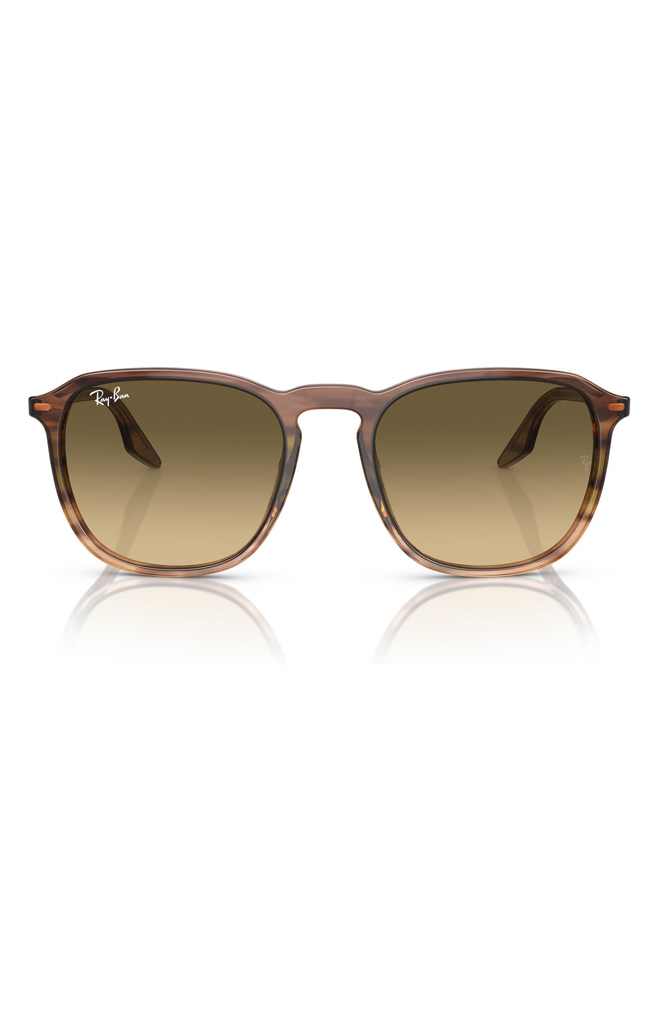 Ray-Ban 55mm Gradient Square Sunglasses