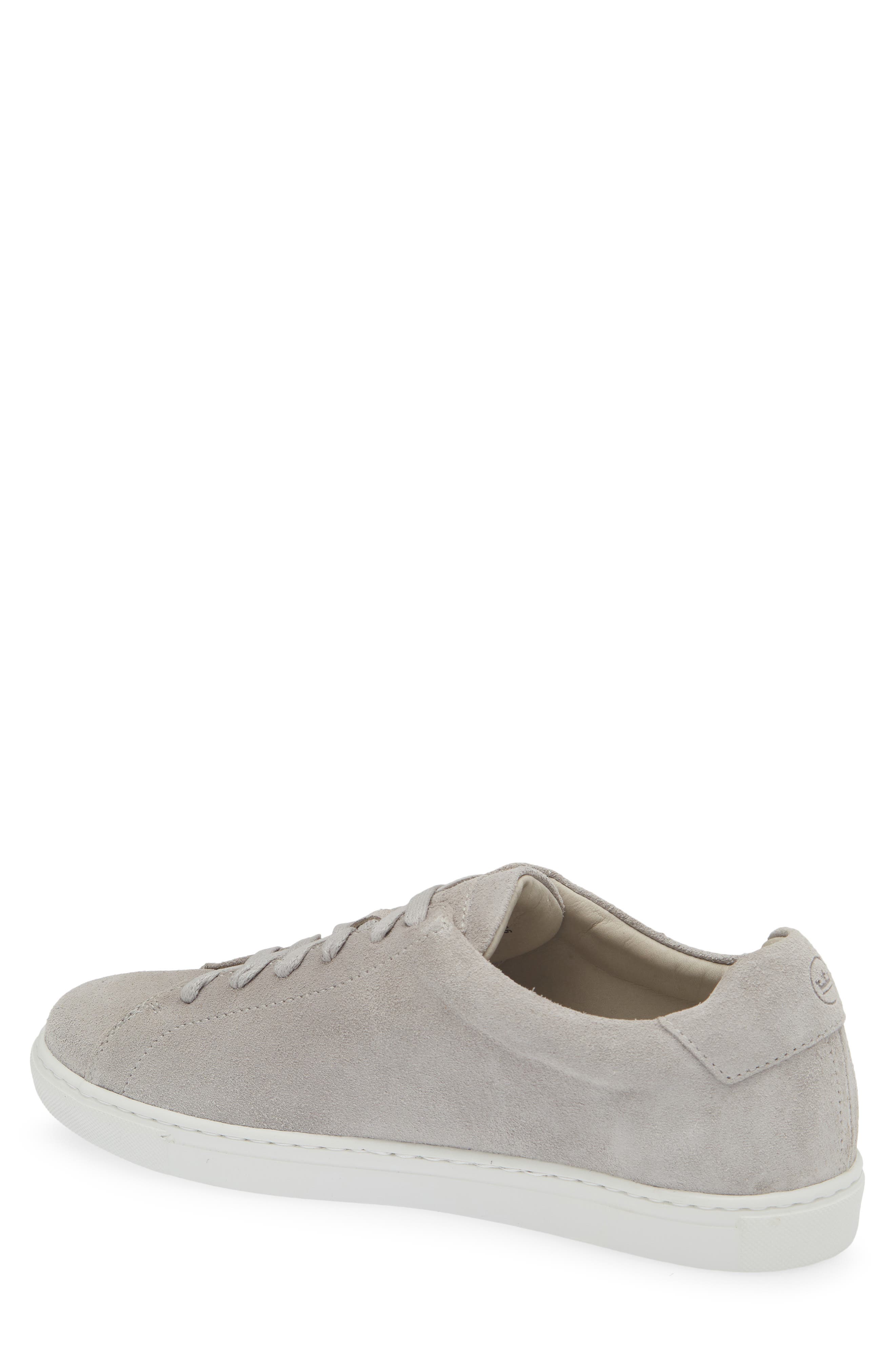 Peter Millar Vantage Lite Suede Sneaker, Alternate, color, Pearl Grey