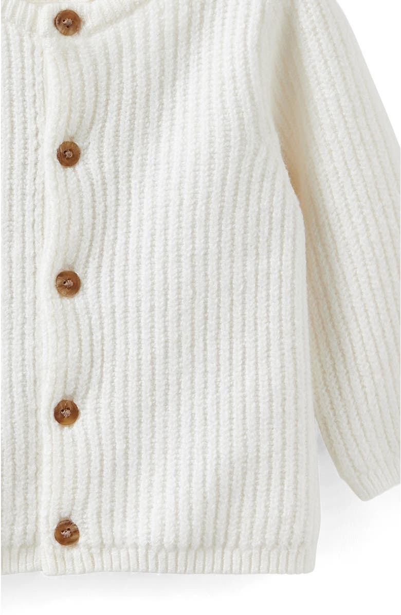 Cotton On Kids Organic Knit Cardigan, Alternate, color, Milk Little And Loved