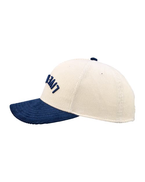 Black Clover Cord Upside Down Luck 3 Hat In Blue