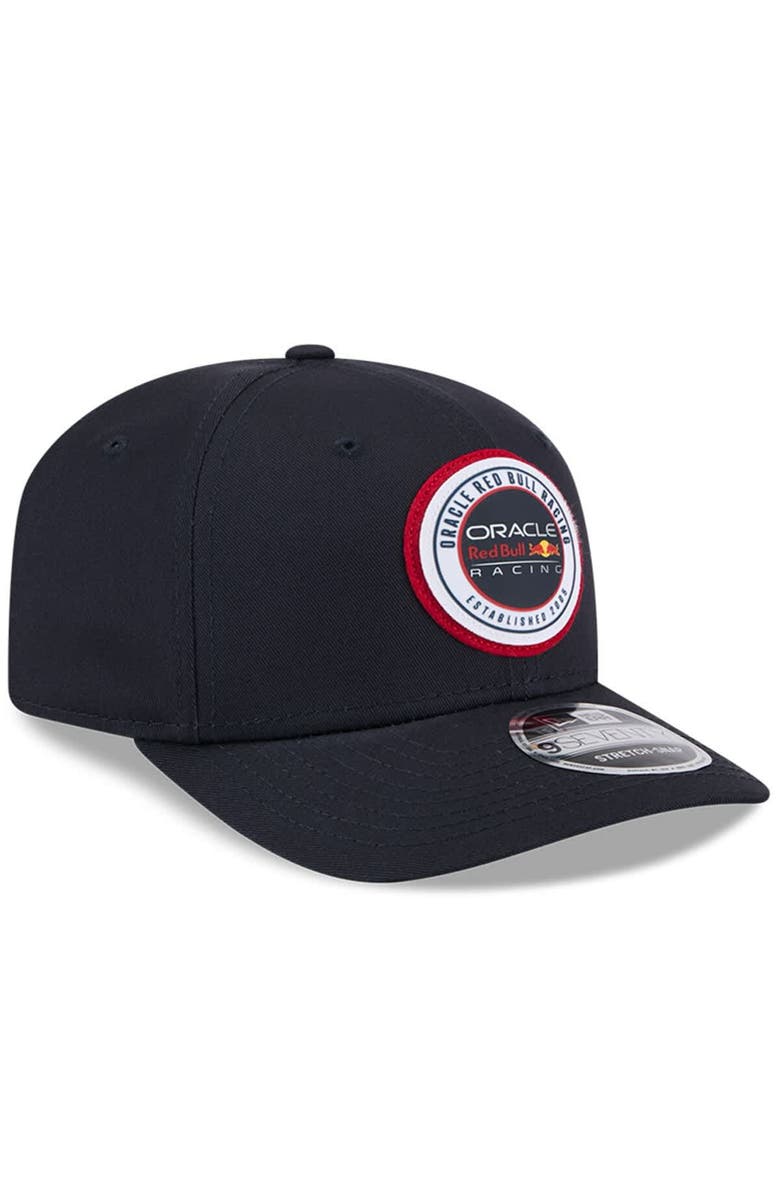 New Era Men's New Era  Navy Red Bull Racing Adventure Circle 9SEVENTY Stretch Snap Hat, Alternate, color, 