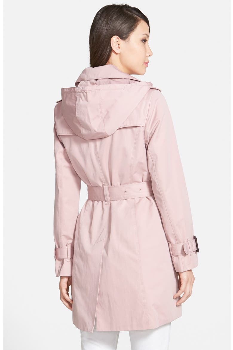 Heritage Trench Coat with Detachable Liner (Nordstrom Exclusive), Alternate, color, VINTAGE PINK