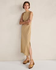Haven Well Within Silky Linen Blend Maxi Dress
