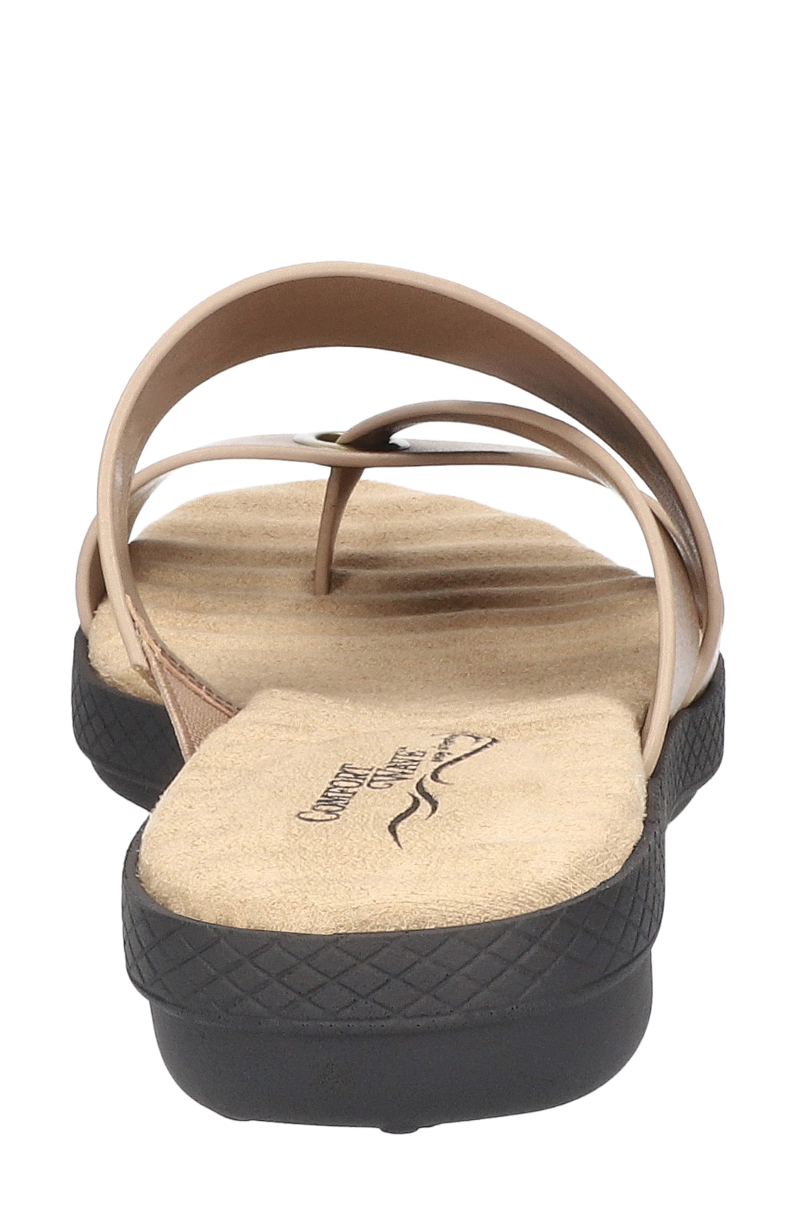 Gulf Toe Thong Sandal, Alternate, color, TAUPE