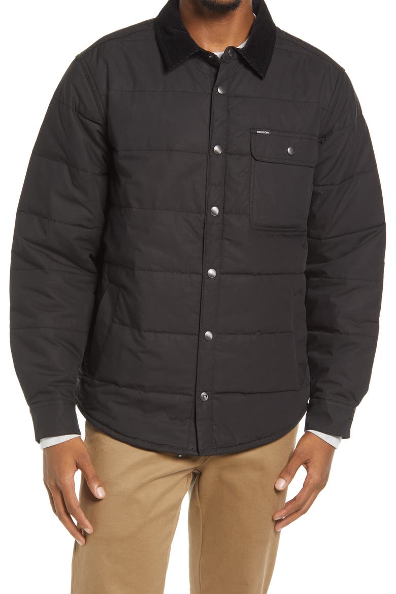 Cass Quilted Jacket, Alternate, color, BLACK/BLACK