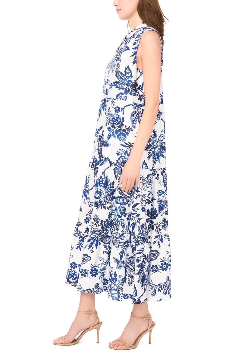 Tiered Maxi Dress, Alternate, color, JBS NAVY