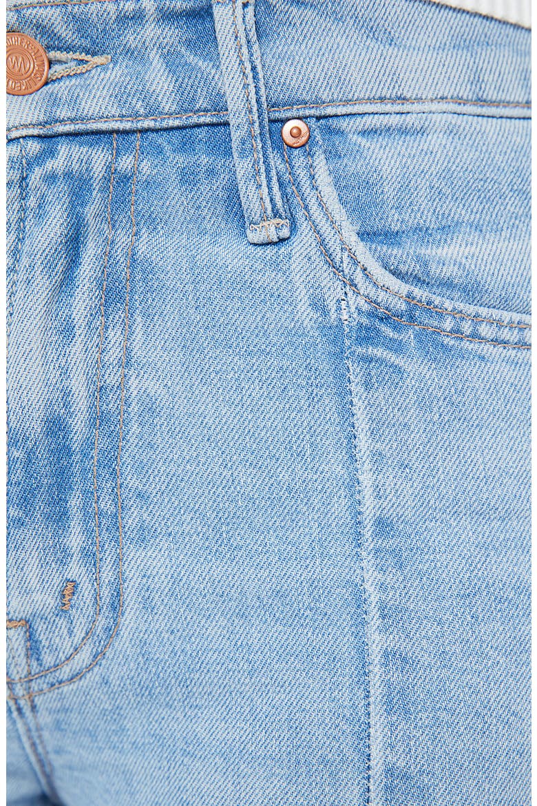 The Insider Seamed Frayed Crop Straight Leg Jeans, Alternate, color, LETS GET IT TOGETHER
