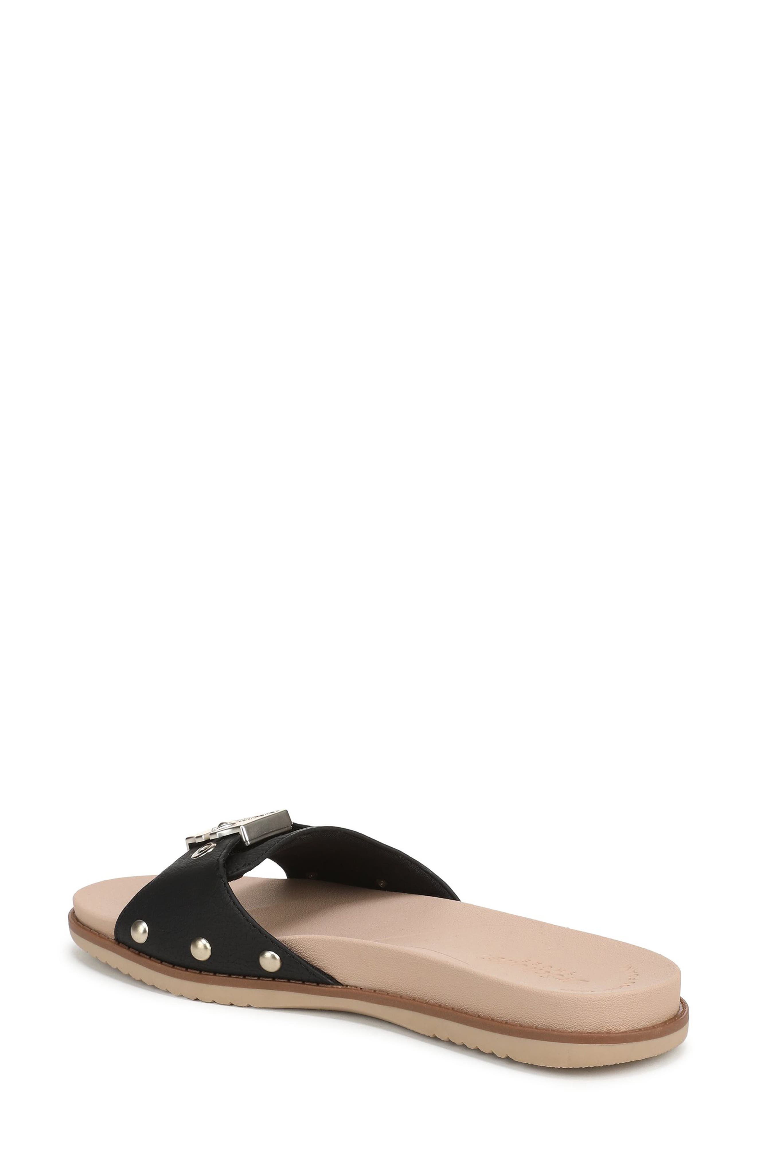 Dr. Scholl's Original Slide Sandal, Alternate, color, Black/ Tan