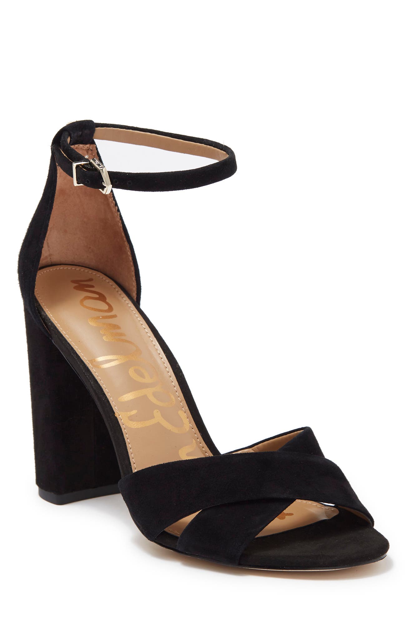 Sam Edelman Yancy Block Heel Ankle Strap Sandal, Main, color, 