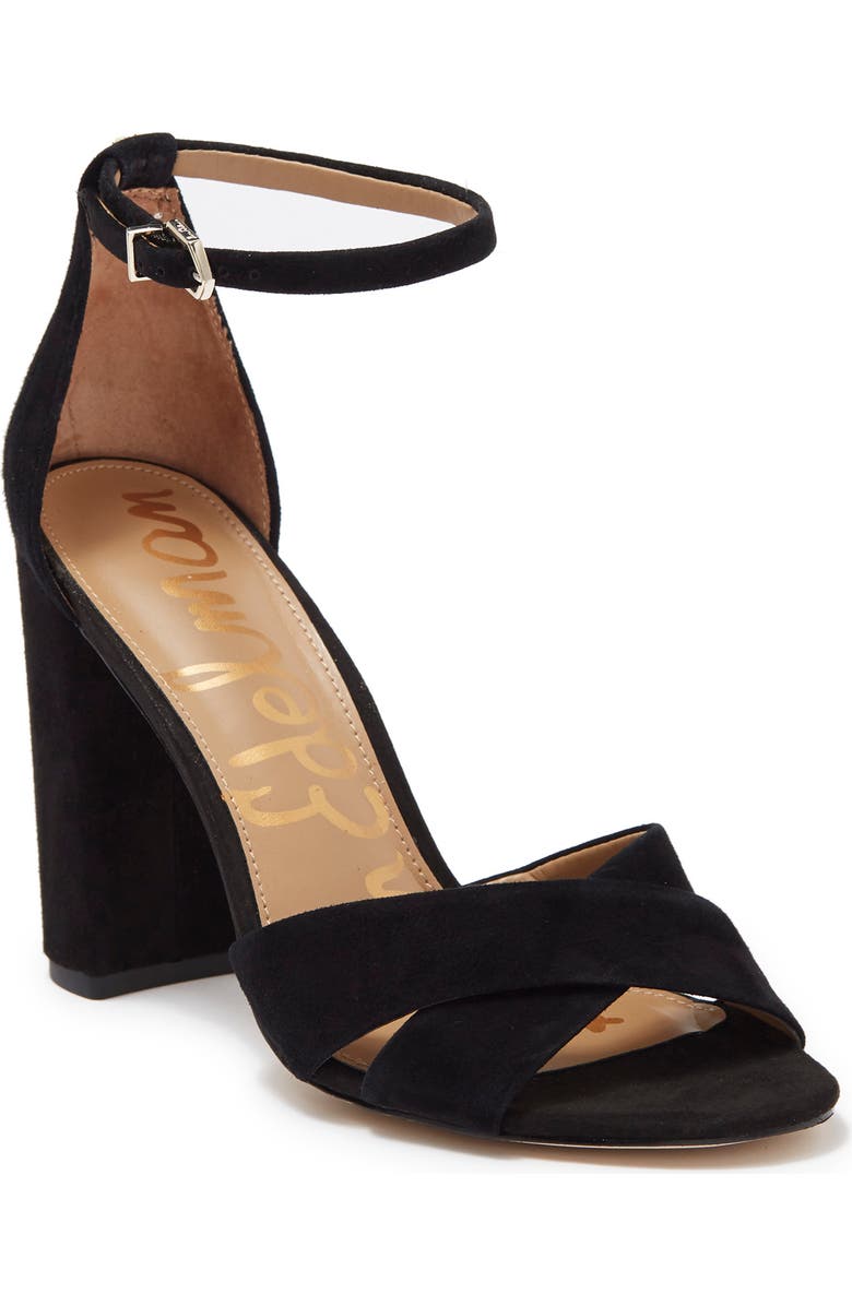 Sam Edelman Yancy Block Heel Ankle Strap Sandal, Main, color,