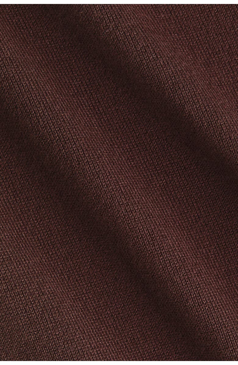 H&M Mama Knitted Trousers, Alternate, color, Dark Brown