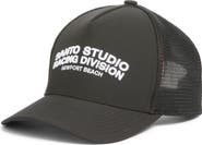 SANTO STUDIO Racing Six-Panel Twill Snapback Trucker Hat