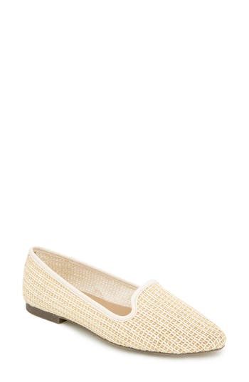 Unionbay Willamine Loafer In White Raffia