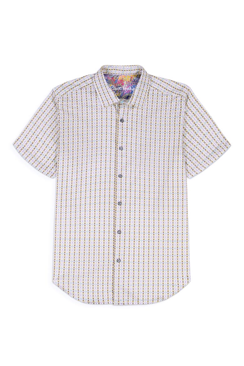Abbotswell Print Woven Button-Up Shirt, Alternate, color, MULTI