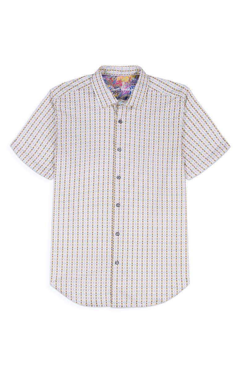 Robert Graham Abbotswell Print Woven Button-Up Shirt, Alternate, color, Multi