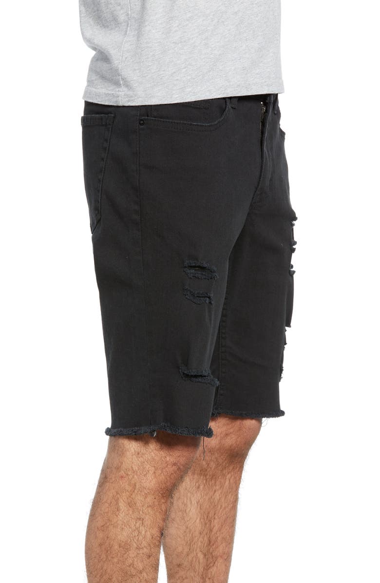 The Rail Ripped Denim Shorts, Alternate, color, 