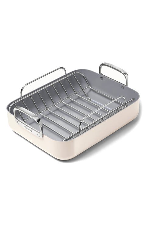 Ceramic Nonstick Roasting Pan & Wire Rack