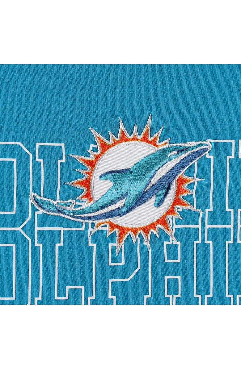 Tommy Hilfiger Men's Tommy Hilfiger Aqua Miami Dolphins Liam T-Shirt, Alternate, color, Aqua