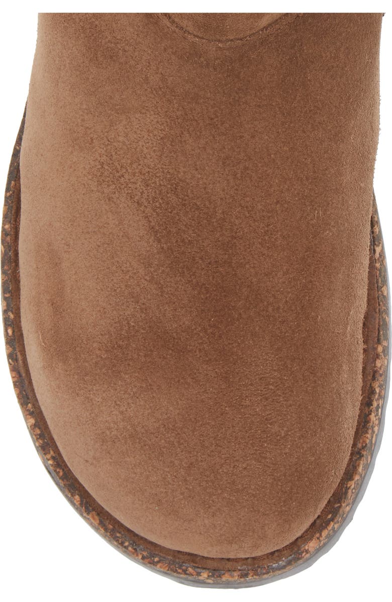 Birkenstock Uppsala Genuine Shearling Lined Boot, Alternate, color, Dark Tea