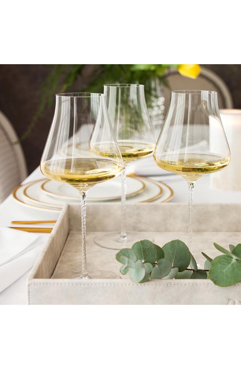 Togas Roanna Wine Glasses, Main, color, White