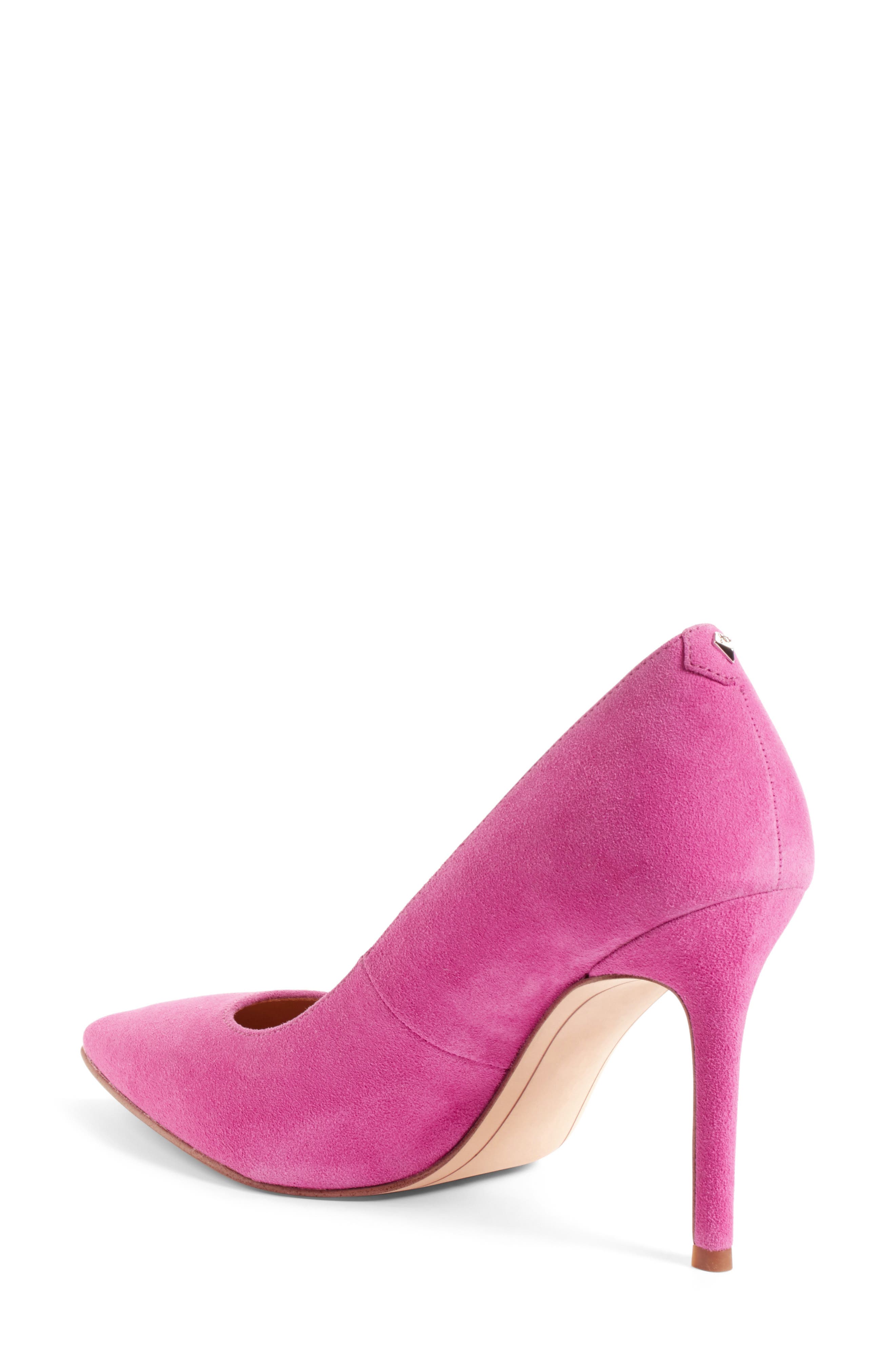 Hazel Pointed Toe Pump, Alternate, color, HOT PINK