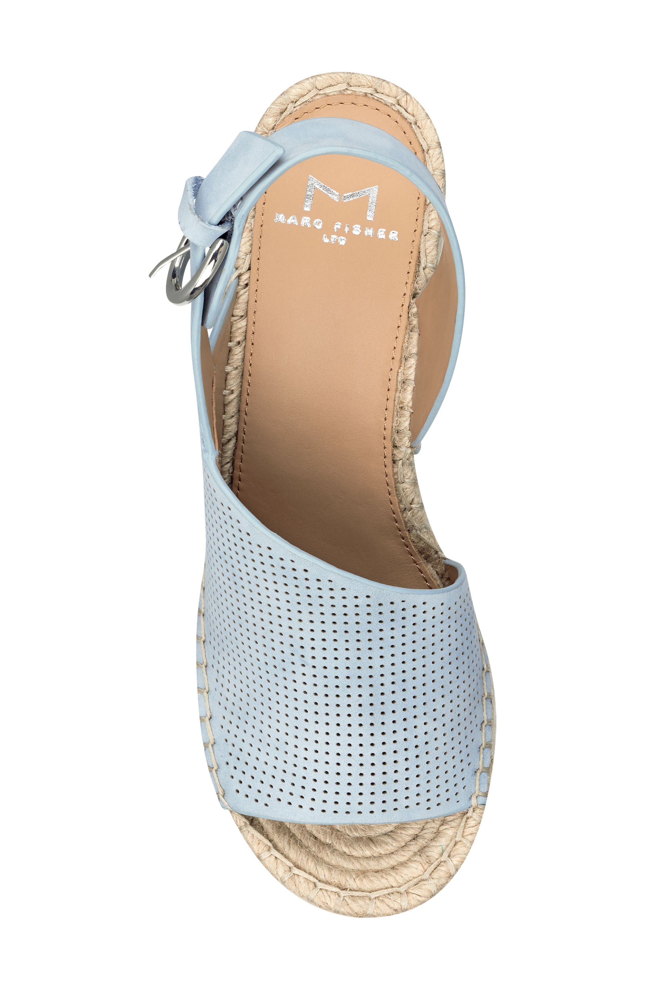 Marc Fisher LTD Andela Slingback Espadrille Wedge, Alternate, color, 