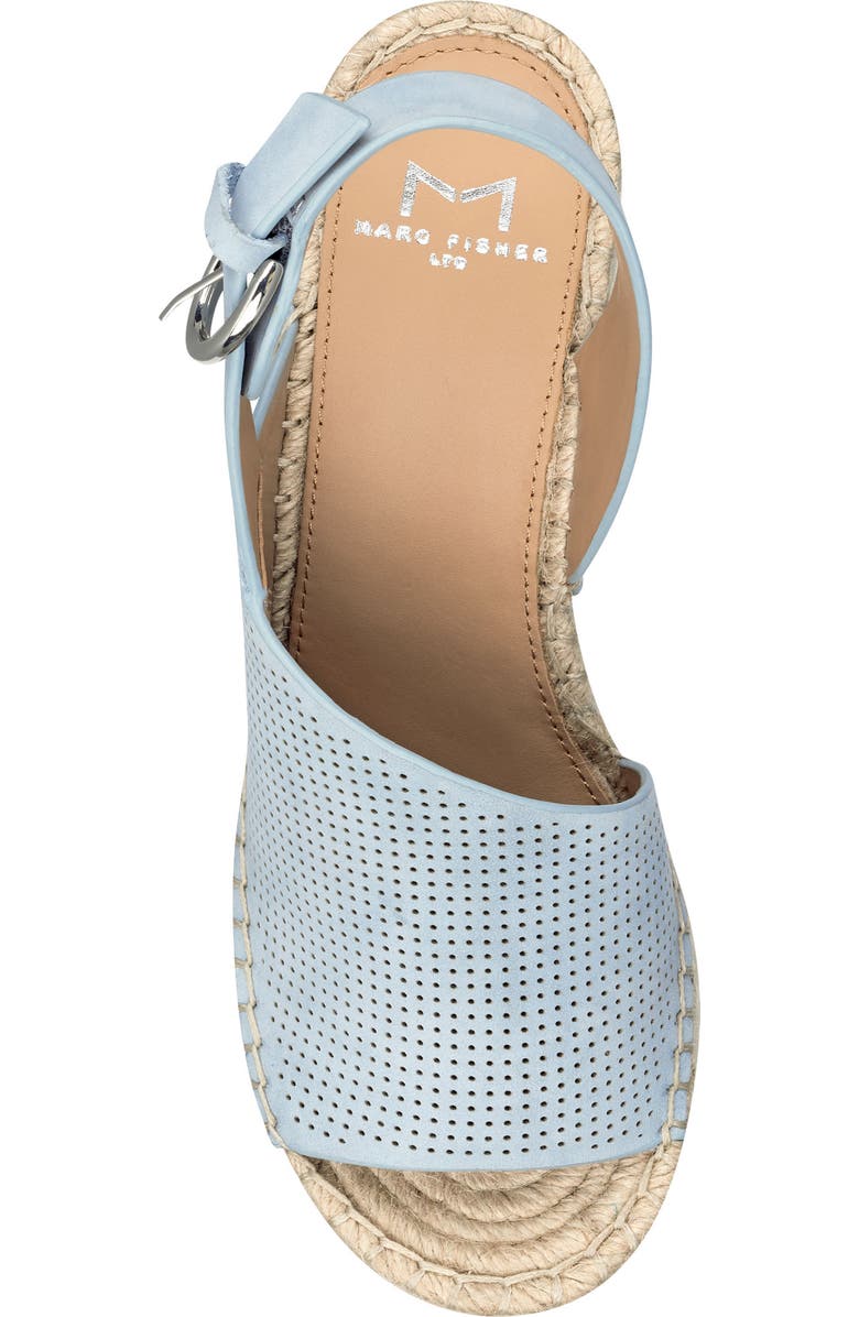 Marc Fisher LTD Andela Slingback Espadrille Wedge, Alternate, color,