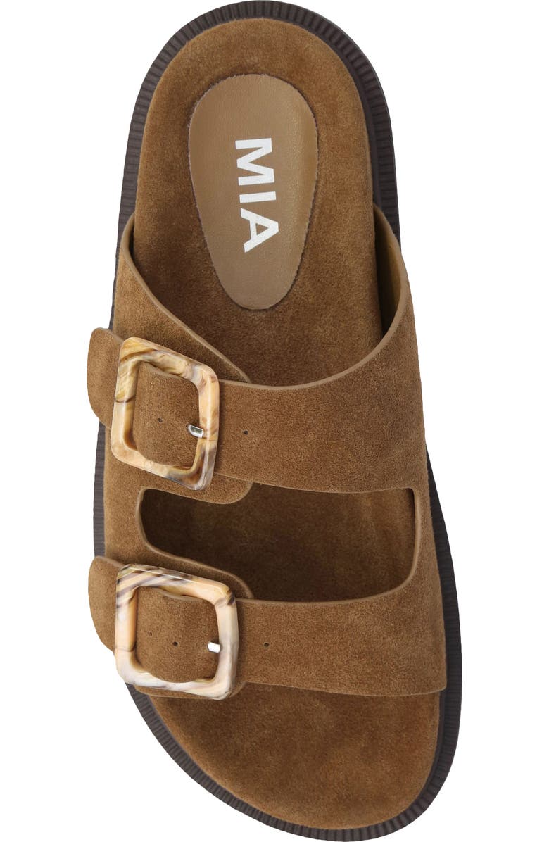 MIA Gen Slide Sandal, Alternate, color, Coffee