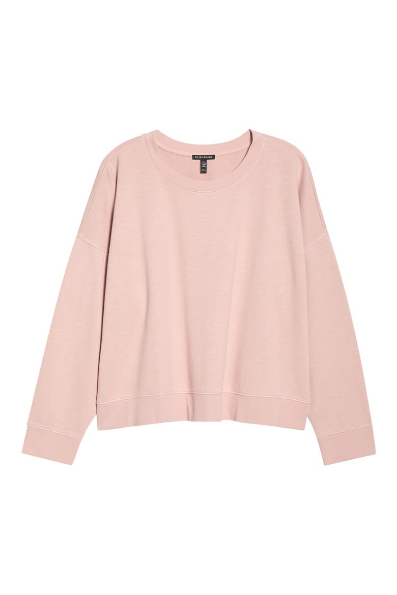 CROPPED SWEATSHIRT, Alternate, color, OPAL
