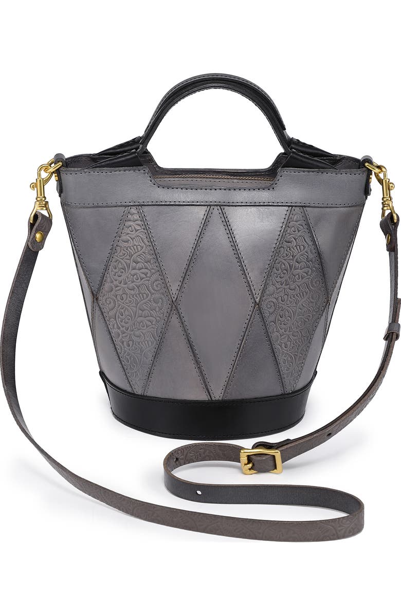 OLD TREND Primrose Leather Mini Tote, Alternate, color, Grey